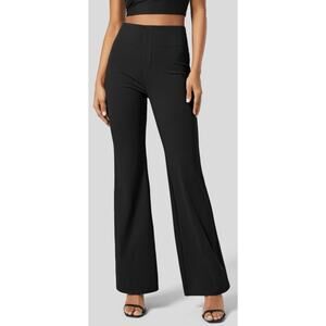 Halara Flex SculptKnit High Waisted  Pocket Slight Flare Work Pants, Size XLP
